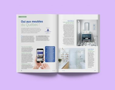 ASSOCIATION DES FABRICATNS DE MEUBLES DU QUÉBEC - ARTICLE RÉDACTIONNEL
